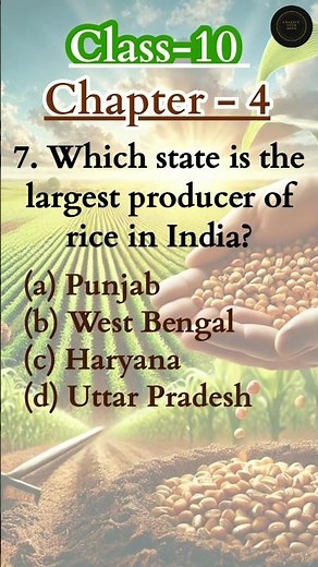Class 10 Geography Agriculture | Board Exam 2026 Most Expected & Guaranteed MCQs #mcqncert #class10