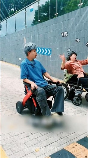 Doña Lupita Didn't Believe in This Electric Wheelchair... Until She Saw This! ⚡🇲🇽 #Shorts #Mexico...