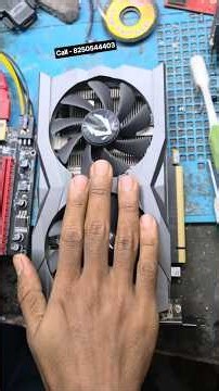 GTX 1660 SUPER REPAIR | ZOTAC - repair #graphicscard #ram #ssd