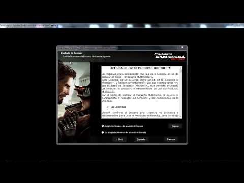 Tutorial | Como instalar splinter cell conviction [PC][ESPAÑOL]