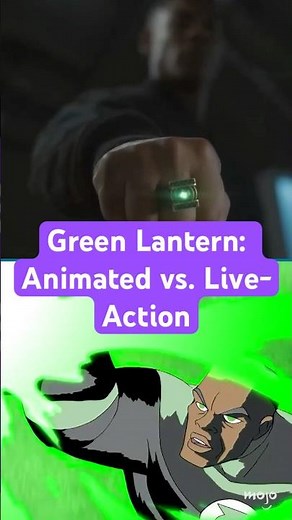 Green Lantern: Animated vs. Live-Action
