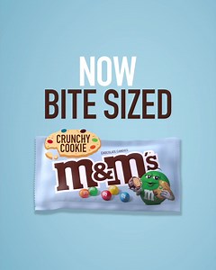 1.1M views · 899 reactions | It doesn't get more classic than M&M'S and cookies. Your favorite cookies now bite sized. Crunchy Cookie M&M’S. | M&M'S USA | Facebook