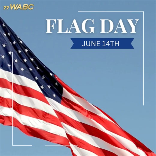 1.2K views · 39 reactions | Join all of us here at #77WABC in celebrating #FlagDay by honoring the symbol of our nation's unity, freedom, and history. ❤️勇 | 77 WABC | Facebook