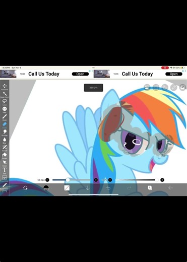 Redesigning mlp characters!(rainbow dash! Pt.1)