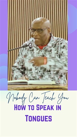 Nobody Can Teach You How to Speak in Tongues || The March of Faith Ministries #bibleteaching