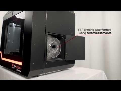 A NEW APPROACH TO CERAMIC PROTOTYPING: The M.A.T. Printer by 3DCERAM Sinto