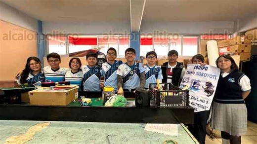 Secundaria General 5 de Xalapa, segundo lugar regional en el “First Lego League Challenger”