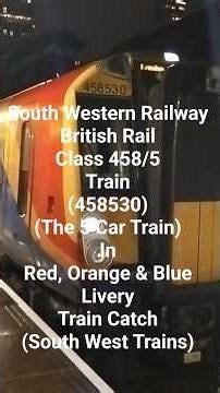 SWR - Class 458/5 - (458530) - (The 5 Car Train) - at Vauxhall Station - on Platform 1 - 15/01/2026