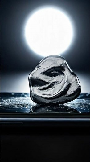 Gallium: The Metal That Melts in Your Hand #gallium #metal #liquidmetal #molix #chemical #chemistry