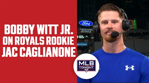Bobby Witt Jr. on 5th inning rally, Jac Caglianone