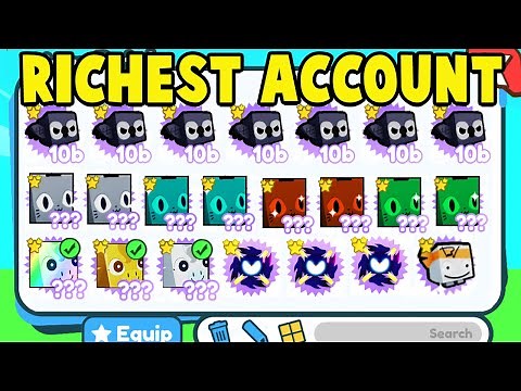 The RICHEST Pet Simulator X Account! (99% COMPLETE)