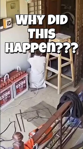 🔋 Battery Blast: Spark vs. Hydrogen – What Went Wrong? ⚠️ #BatteryExplosion #WhatWentWrong