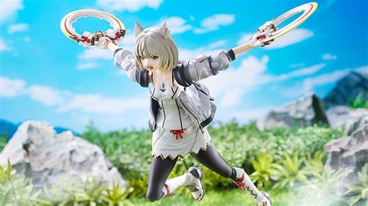 Xenoblade Chronicles 3 Mio Figma Can Wield her Dual Moonblades or Flute