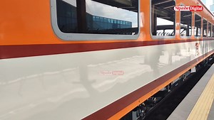 #MajaribioTreniYaUmemeSGR Shirika la Reli Tanzania (TRC) Leo inazindua rasmi safari za majaribio ya treni ya umeme kati ya Dar es Salaam na Morogoro Majaribio hayo yataaza majira ya saa 4:00 asubuhi. Nipashe Digital tutakuwa moja kwa moja kukujuza kila hatua katika safari hiyo. #NipasheMwangaWaJamii #NipasheHabari | Nipashe