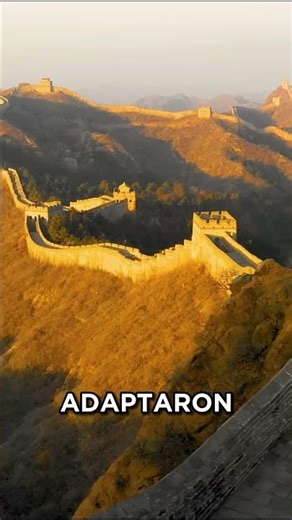 ¡La Gran Muralla: Donde la ingeniería se une a la montaña!🐉 #terramap #curiosidades #shorts #viajes