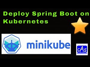 Deploying Spring Boot with Kubernetes Example | Hello World | Mini Kube Cluster |