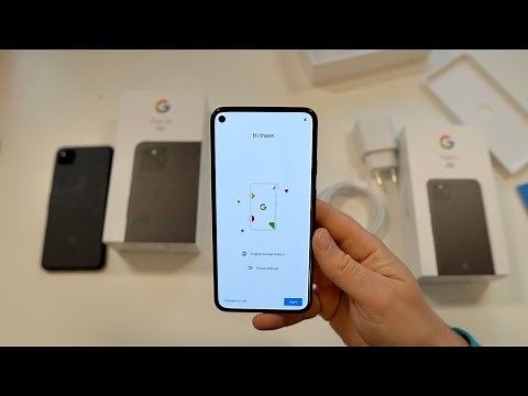 Google Pixel 5 Unboxing und erster Eindruck