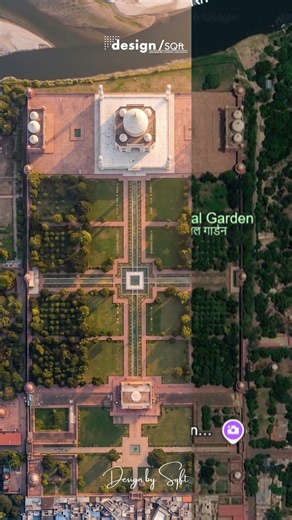 Google Maps to Cinematic TAJ MAHAL view | AI Transformation | Design By SQFT