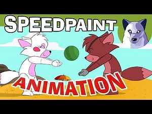 Foxy & Mangle - FNAF Animation - Watch Me Animate! [Tony Crynight]