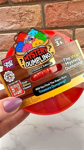 RARE Viral Mystery Dumplings *Treasure Edition* Unboxing Satisfying Video ASMR! 🪎 #shorts