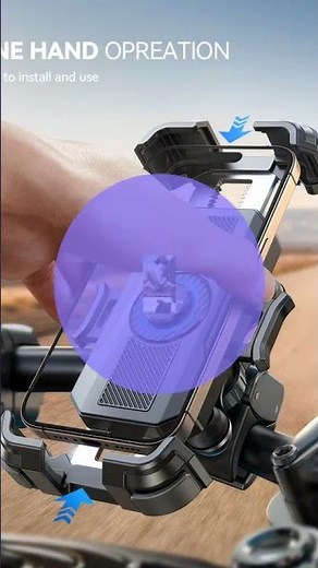 Motorcycle Phone Mount Anti Vibration Holder For Phones