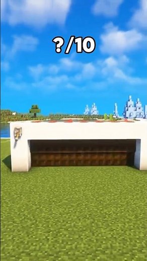 how to build a amazing garage in minecraft