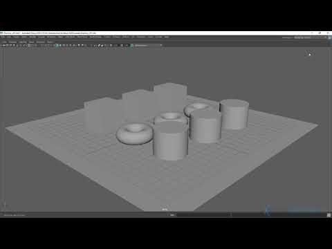 Lesson 04: Exploring the Maya Workspace. #tutorials #3danimation #video #youtube