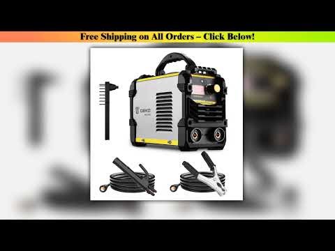DEKO MMA Series 4.1KVA Inverter Arc Electric Welding Machine 220V MMA Welder for DIY Welding