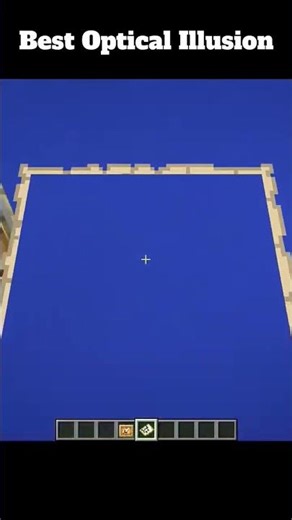 the best optical illusion in Minecraft