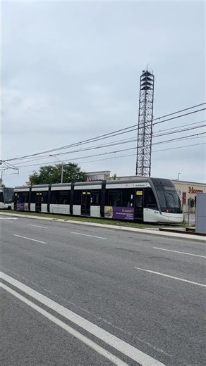 Toronto TTC LRT Train at Hakimi Lebovic Station 8/19/2025