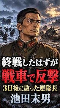 【池田末男】終戦3日後、戦車で突撃した男 ― 池田末男と占守島の戦い