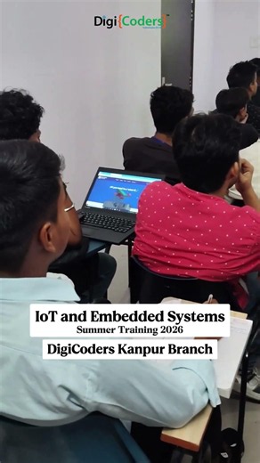 𝐈𝐨𝐓 & 𝐄𝐦𝐛𝐞𝐝𝐝𝐞𝐝 𝐒𝐲𝐬𝐭𝐞𝐦𝐬 𝐒𝐮𝐦𝐦𝐞𝐫 𝐓𝐫𝐚𝐢𝐧𝐢𝐧𝐠 𝟐𝟎𝟐𝟔 | 𝐋𝐢𝐯𝐞 𝐂𝐥𝐚𝐬𝐬𝐫𝐨𝐨𝐦 𝐒𝐞𝐬𝐬𝐢𝐨𝐧 | 𝐃𝐢𝐠𝐢𝐂𝐨𝐝𝐞𝐫𝐬 𝐊𝐚𝐧𝐩𝐮𝐫