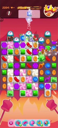 # #LEGENDARY LEVEL 3304 compete # striped candy # clear all the jelly #androidgames #uniquegame # ha