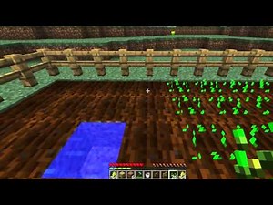Minecraft - Simple Wheat Farm + Tutorial