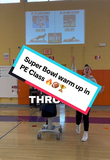 Super Bowl Warm-Up Activities for PE Classes