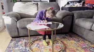 Round Glass Coffee Table for Living Room,Minimalist Modern Center Table with Metal Frame for Small Space,Easy Assembly,27 x 27In, White