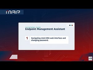 1. Navigating Intel EMA Web Interface and Changing Password