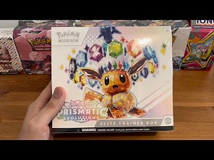 Prismatic Evolution ETB Opening!