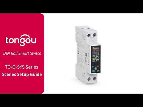 Smart Home Automation: Tongou TO-Q-SYS Scene Setup Guide
