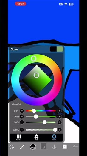 time lapse of a dragon drawing! (syr for not posting)