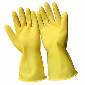 [Hot Item] Gloves Latex Household Rubber Cleaning Glove Kitchen Rubber Glove
