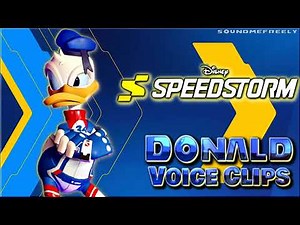 All Donald Duck Voice Clips • Disney Speedstorm • All Voice Lines • 2023 (Tony Anselmo)