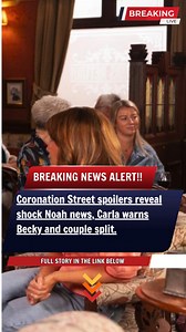 🎥 FULL STORY REVEALED:https://movnews.vi.money/😭goodbye-lisa-carla-leaving-lisa-coronation-stree/ #CoronationStreet #Corrie #CorrieSpoilers | Coronation Streets New Release