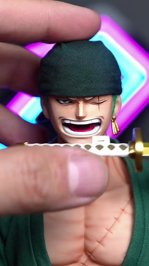 Roronoa Zoro Premium Silicone One Piece Action Figure by Jimei Palace #animefigure #hottoys #onepiecefigure #toys #kingofhell