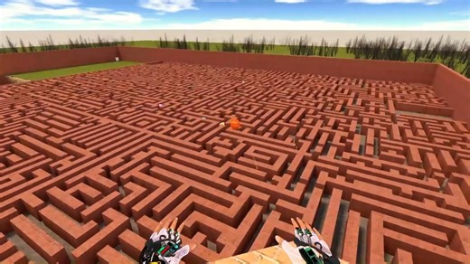 THIS MAZE TURNED INTO A NEXTBOT NIGHTMARE (GARRY’S MOD)~ | Gummy Dora
