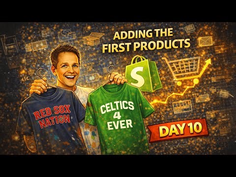 Complete Printful + Shopify Guide: Upload, Optimize, and Sync to Shopify: Day 10