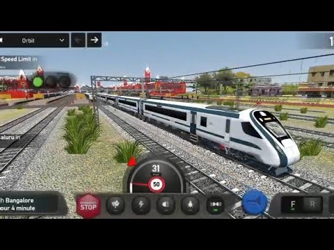 🚆 Indian Train Simulator | Realistic Train Journey 🚂 | High-Speed Train Gameplay 🎮