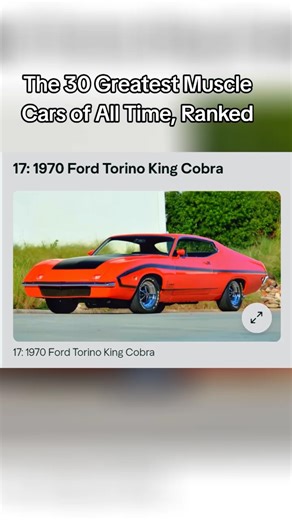 The 30 Greatest Muscle Cars of All Time, Ranked