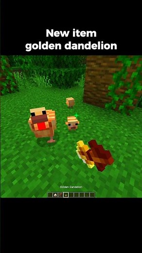 Minecraft Golden Dandelion 💀