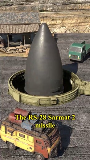 How the Sarmat Missile Works Multiple Warhead Release-Engineering Explained in 3D🚀#animation